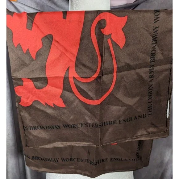 The Lygon Arms Broadway Worcestershire England Souvenir Scarf